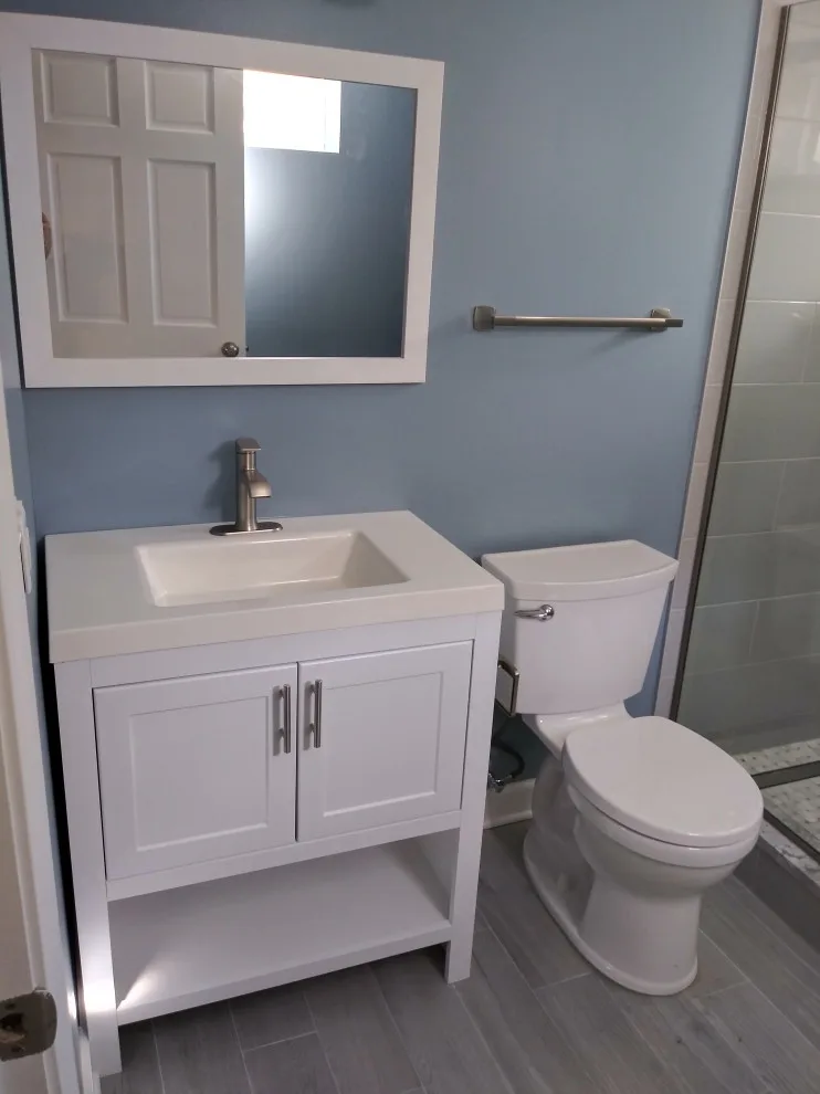 Lombard Basement Restroom by Premier Kitchen & Bath Remodeling - Photo 29