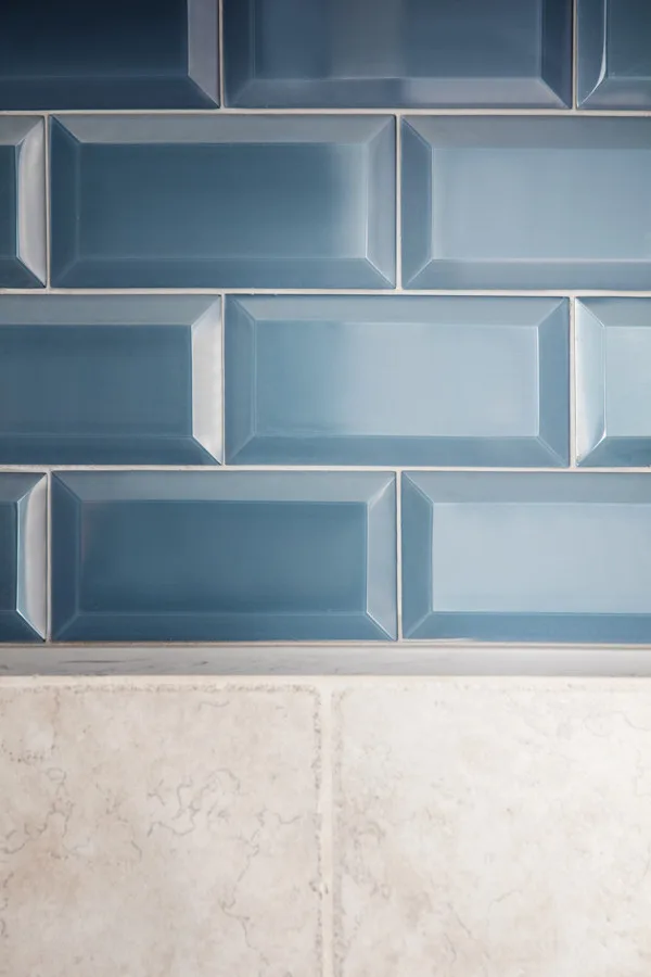 Charming Azure Restroom by HC Remodel & Design - Photo 2