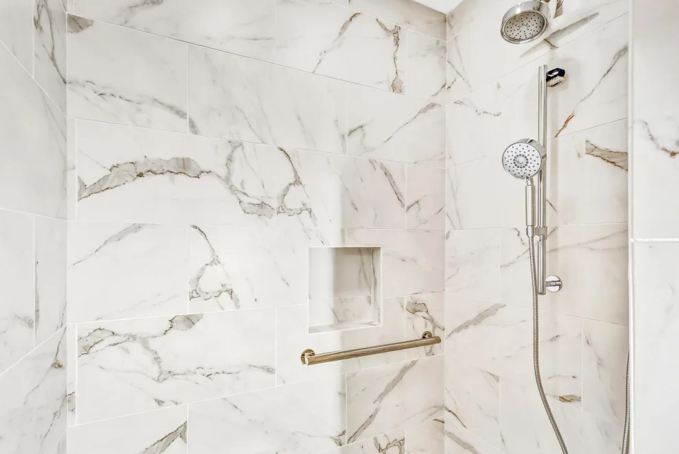 Elegant Modern Spa Bathroom Design by Golden Shore Design And Build - Photo 5