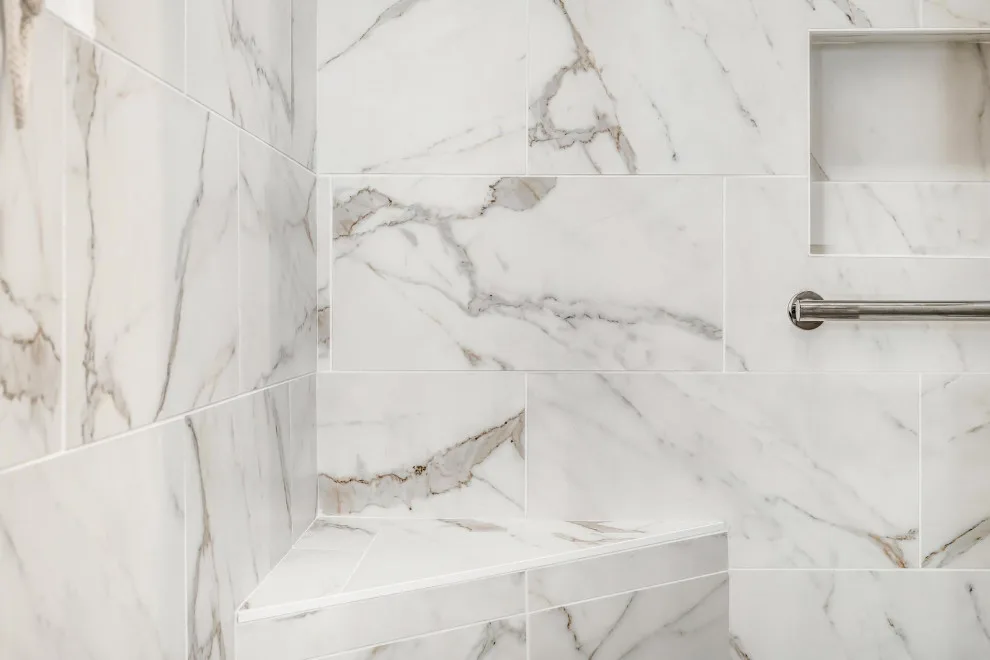 Elegant Modern Spa Bathroom Design by Golden Shore Design And Build - Photo 7
