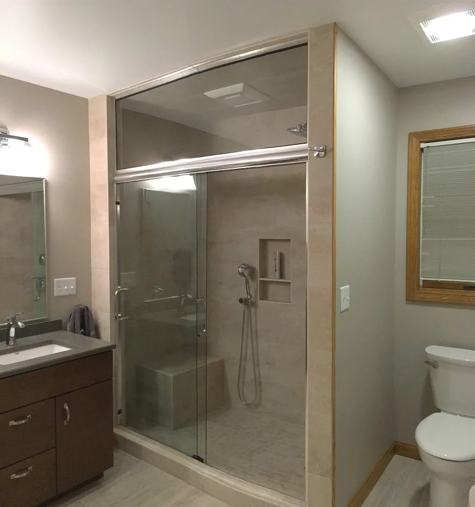 Maple Grove Drive Restroom by Skip Knoll INC Professional Remodeling - Photo 2