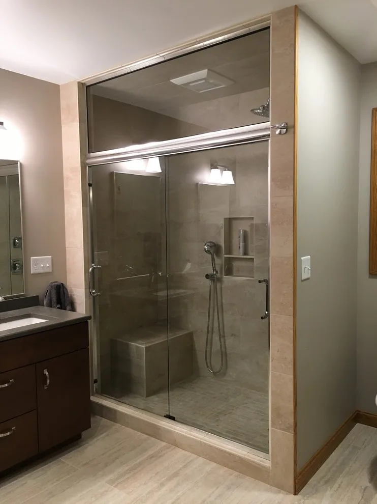 Maple Grove Drive Restroom by Skip Knoll INC Professional Remodeling - Photo 5