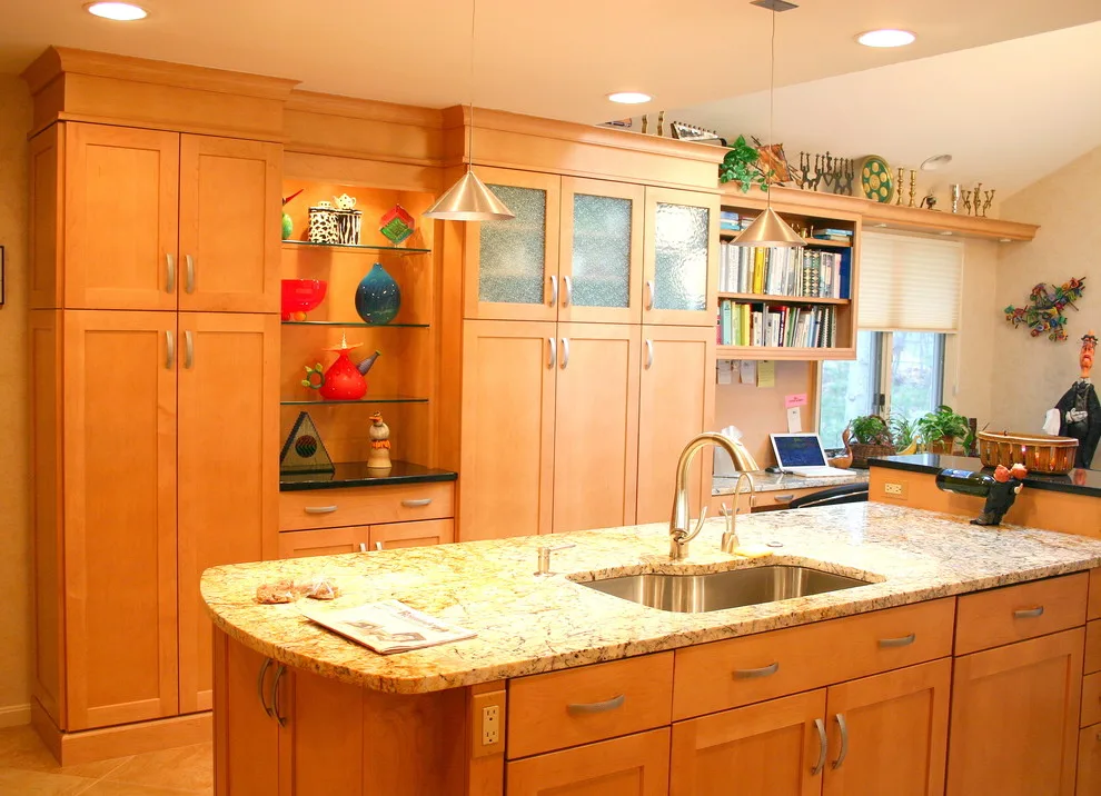 Longmeadow Maple Shaker Kitchen and Desk by Kitchens By Herzenberg - Photo 6