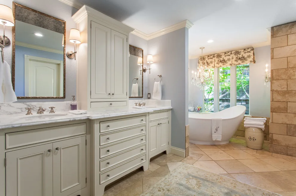 Stone and Tile Bathroom by SBC Contractors - Photo 3
