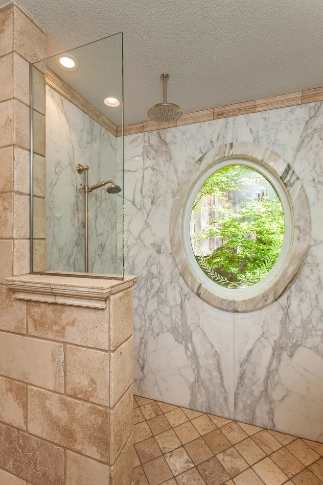 Stone and Tile Bathroom by SBC Contractors - Photo 2