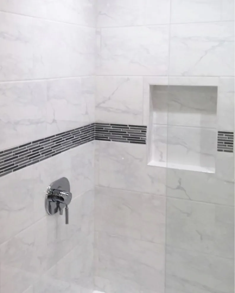 Orange County Marble Bathroom Renovations by American Home Remodeling - Photo 2