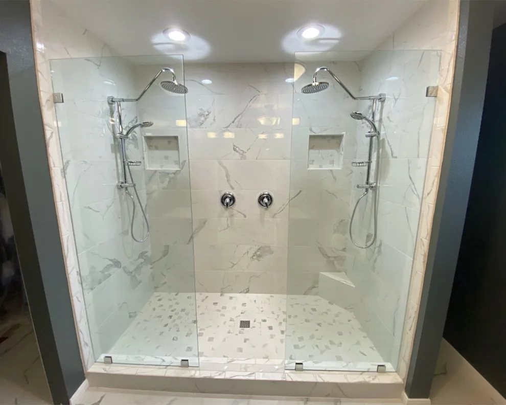 Orange County Marble Bathroom Renovations by American Home Remodeling - Photo 18