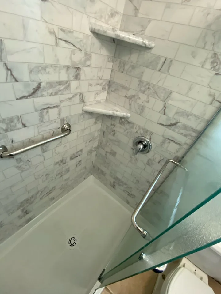 Orange County Marble Bathroom Renovations by American Home Remodeling - Photo 28