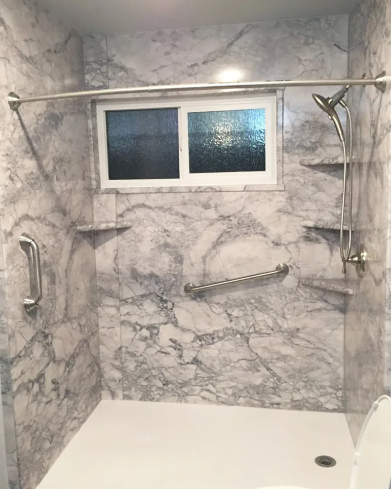 Moreno Valley Marble Bathroom Renovations by American Home Remodeling - Photo 6