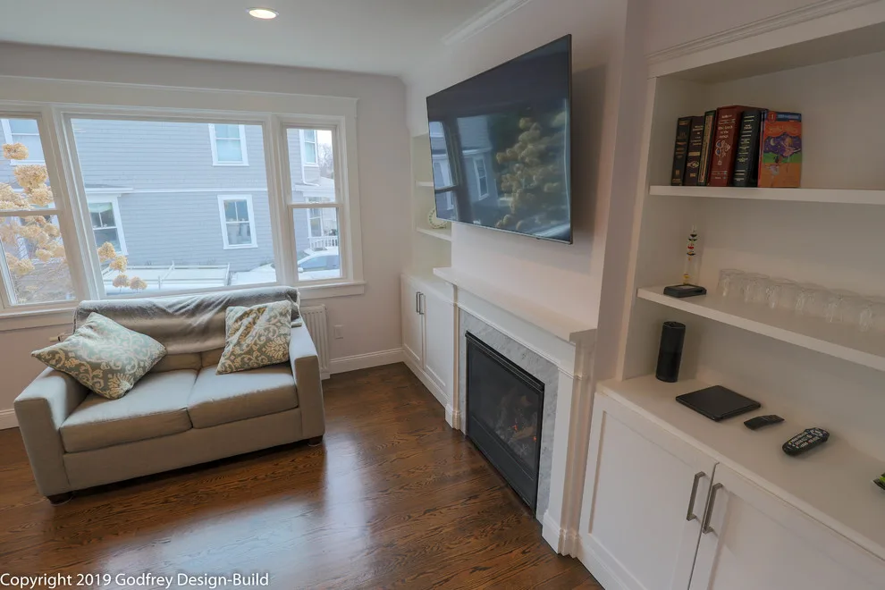 Marblehead Ground Floor Makeover by Godfrey Design-Build, LLC - Photo 7