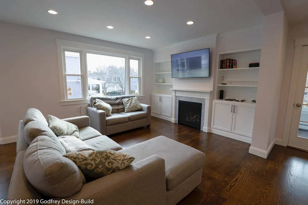 Marblehead Ground Floor Makeover by Godfrey Design-Build, LLC - Photo 6