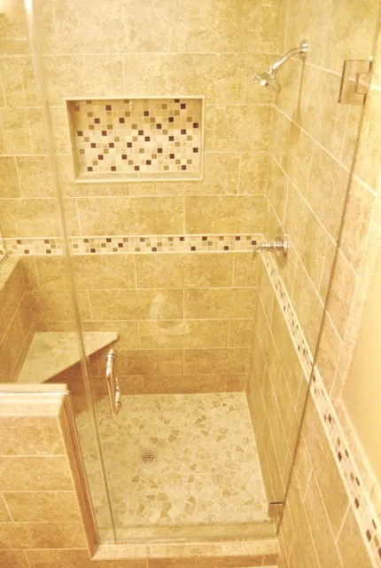 Corner Shower in Master Bathroom by Ballroom Baths & Home Design - Photo 4