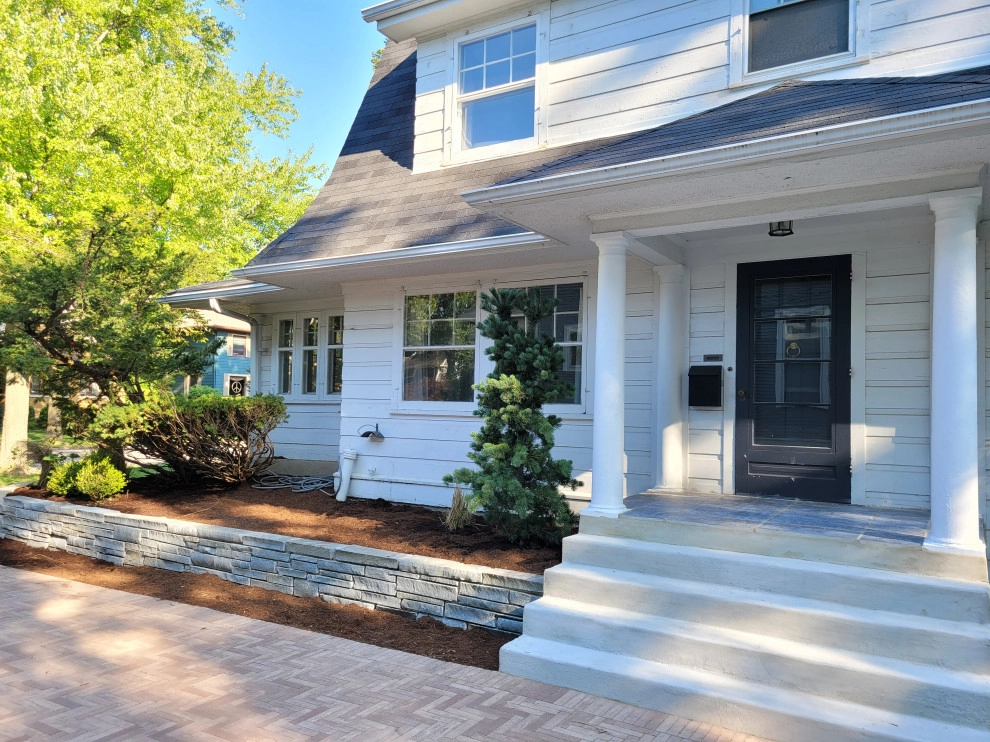 Driveway with historic preservation in mind by Twig Landscape Design, LLC - Photo 2