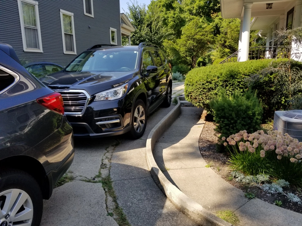 Driveway with historic preservation in mind by Twig Landscape Design, LLC - Photo 4