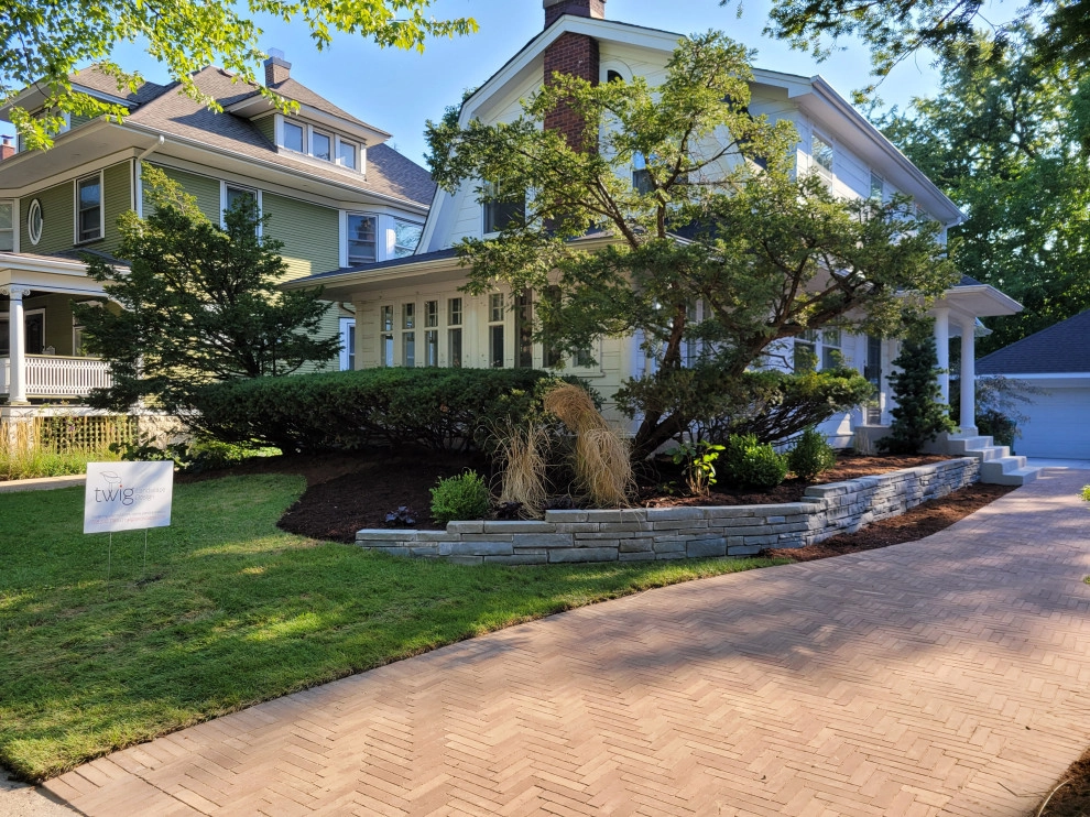 Driveway with historic preservation in mind by Twig Landscape Design, LLC - Photo 9