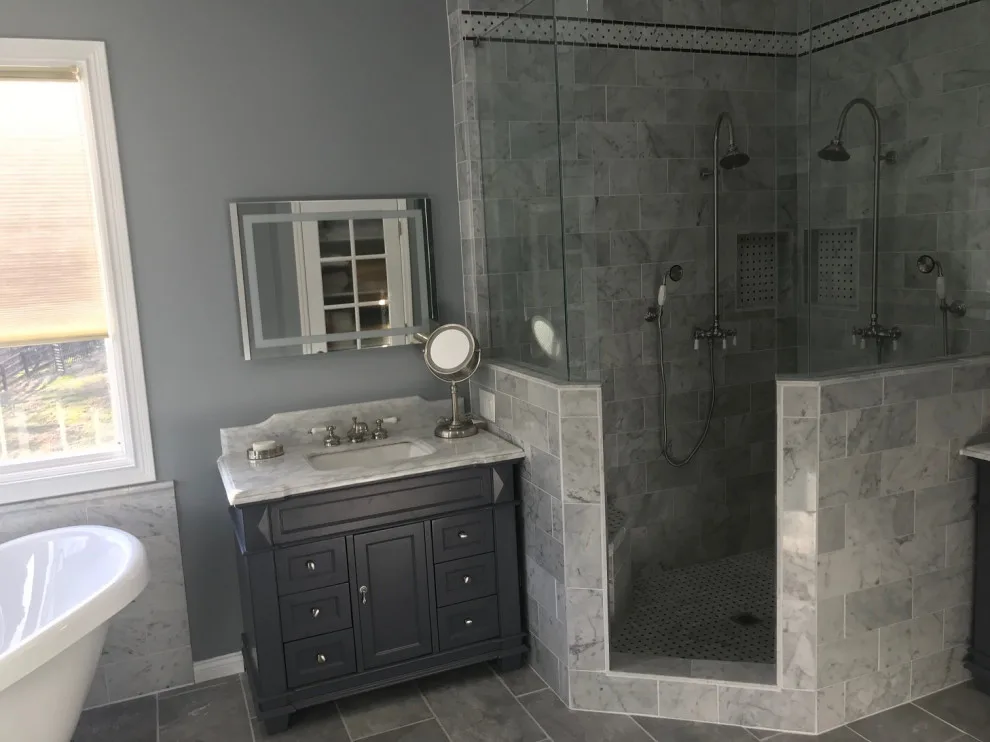 Primary Bathroom Remodel - Steve & Deb by HMP Construction Services, LLC - Photo 4