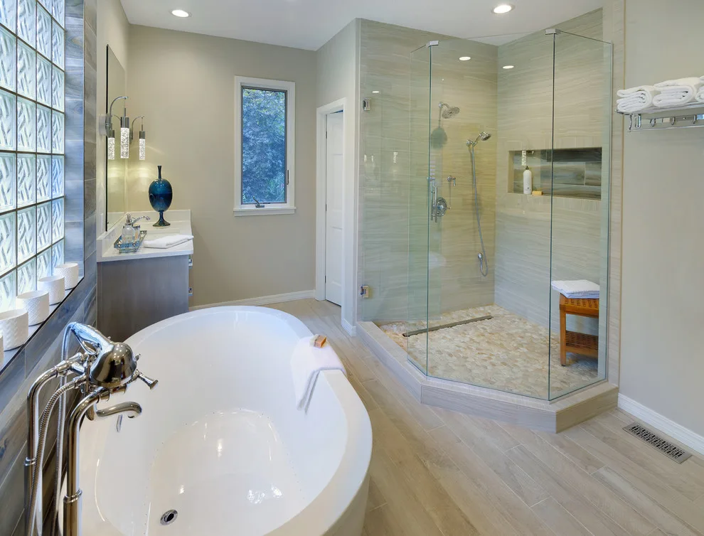 Luxury Bathroom Oasis by Rock Solid Renovations - Photo 4