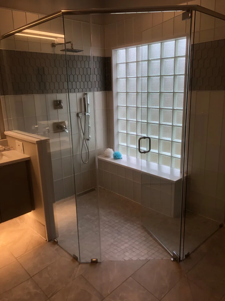 primary bath, half bath, kitchen by Spencer Remodeling - Photo 19
