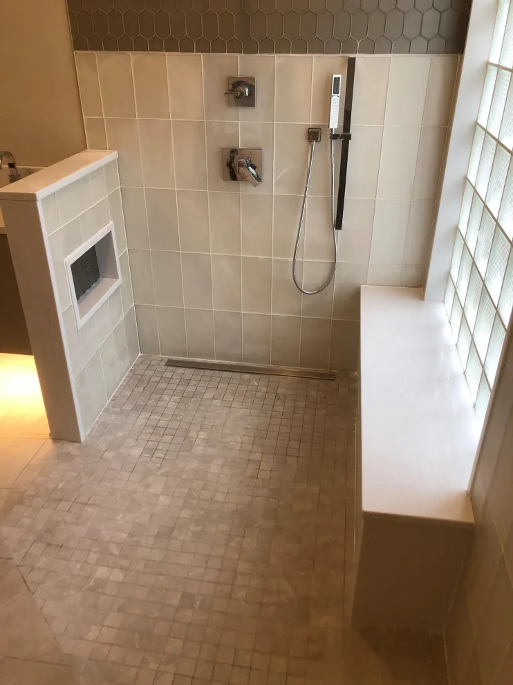 primary bath, half bath, kitchen by Spencer Remodeling - Photo 15