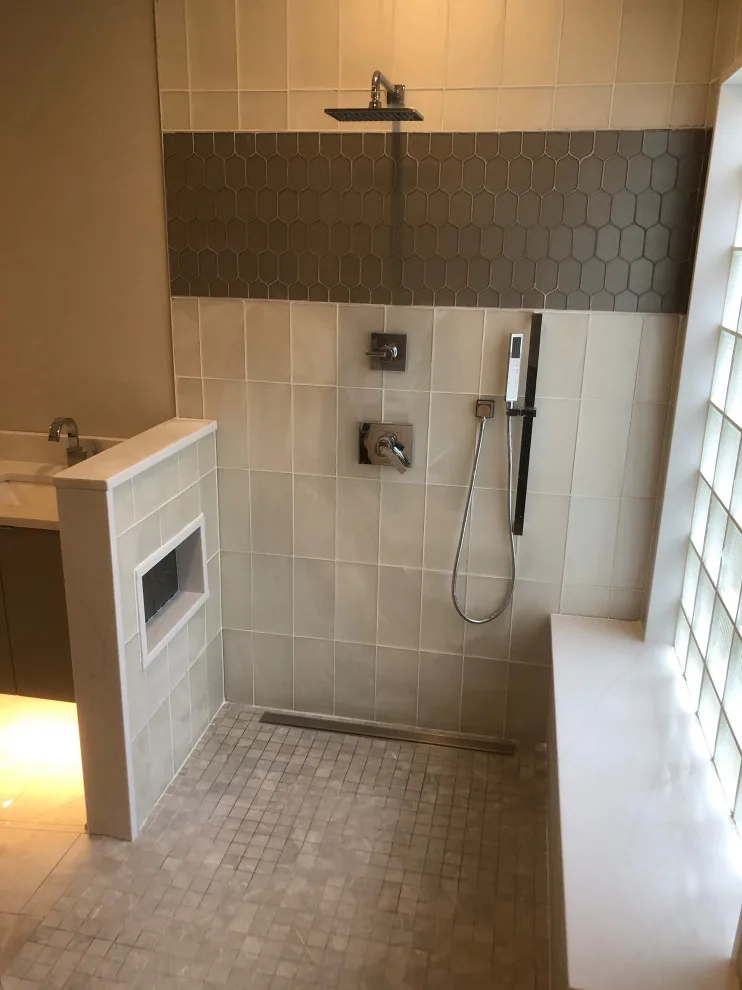 primary bath, half bath, kitchen by Spencer Remodeling - Photo 3