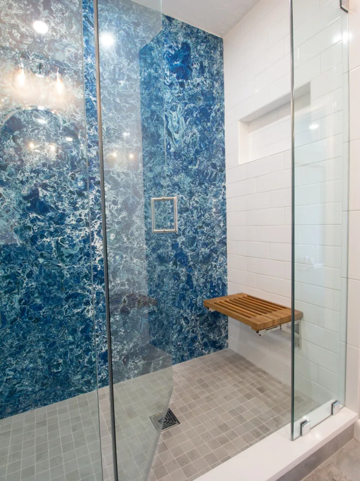 Bold Shower Renovation for Primary Suite by IKitchens Etc, LLC - Photo 4