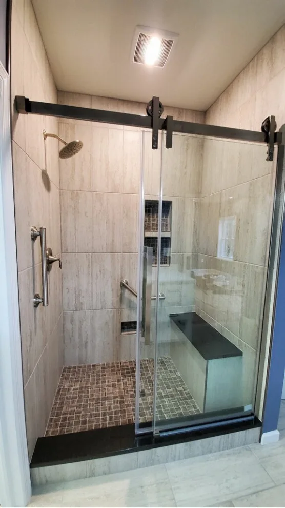 Hazel Drive Master Bathroom Project, Bellwood, PA by Harry's Construction Kitchen & Bath Design Center - Photo 3