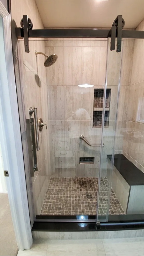 Hazel Drive Master Bathroom Project, Bellwood, PA by Harry's Construction Kitchen & Bath Design Center - Photo 2