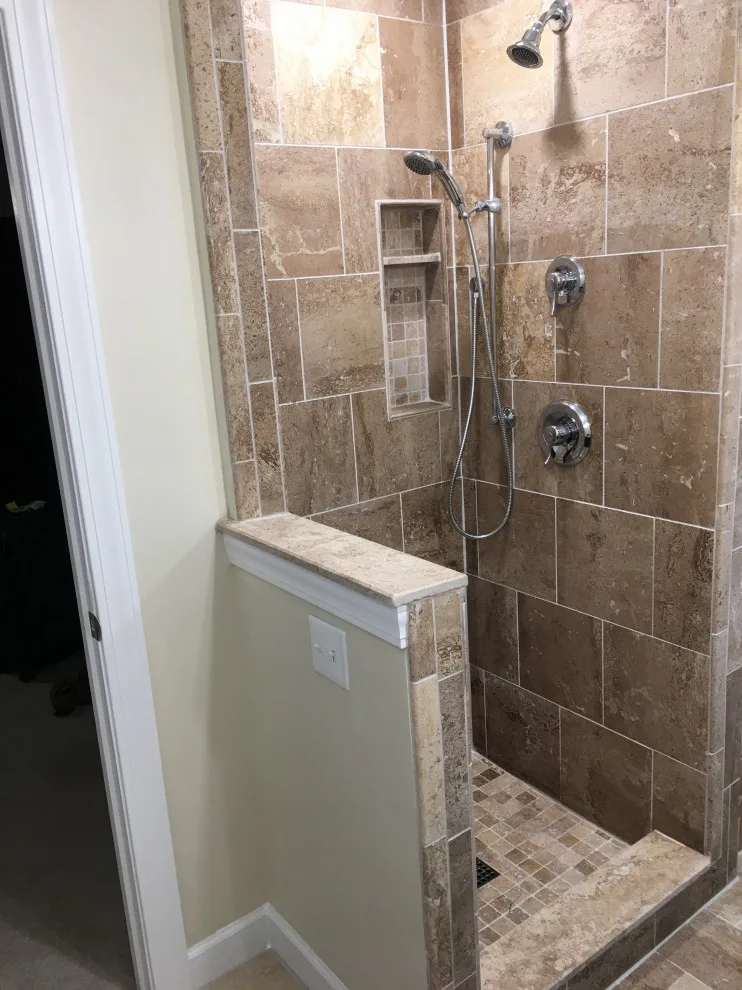 Renovated Layout for Master Bathroom by Spencer Remodeling - Photo 14