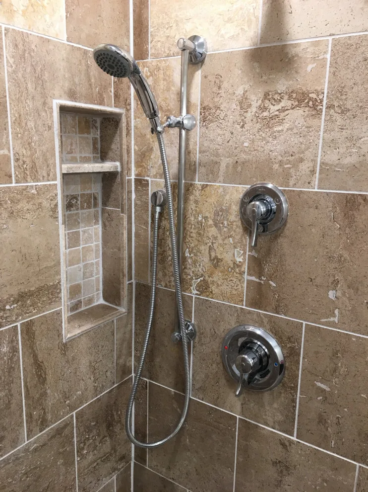 Renovated Layout for Master Bathroom by Spencer Remodeling - Photo 10