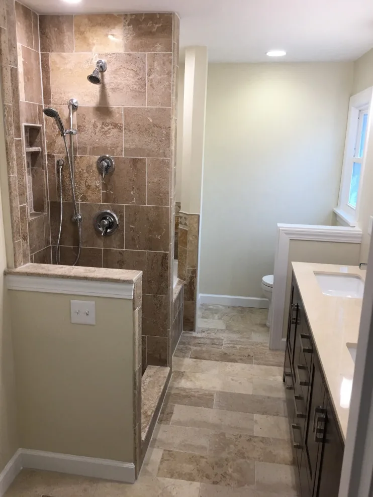 Renovated Layout for Master Bathroom by Spencer Remodeling - Photo 5