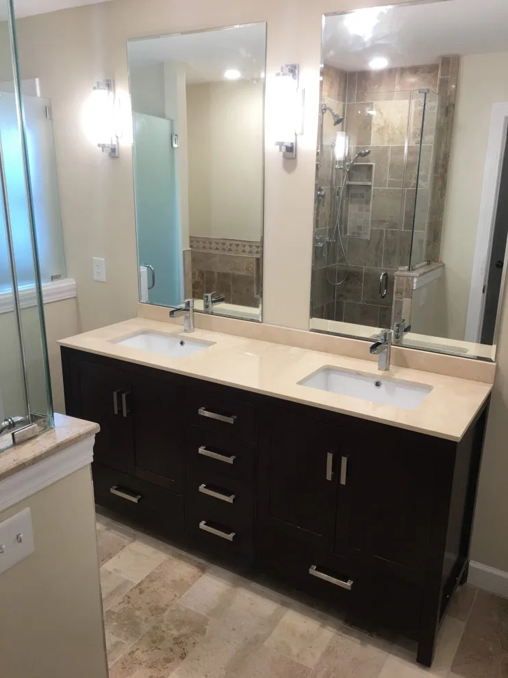 Renovated Layout for Master Bathroom by Spencer Remodeling - Photo 12