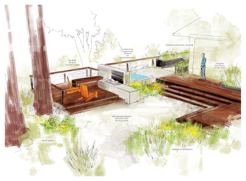 Napa Redwoods Residence by Uncommon Gardens - Photo 7
