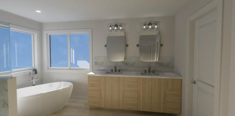 Luxury Bathroom Makeover with 3D Visualization by Austin Dream Remodeling - Photo 9