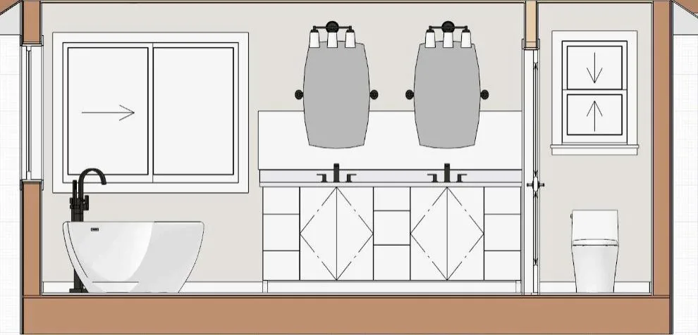 Luxury Bathroom Makeover with 3D Visualization by Austin Dream Remodeling - Photo 11