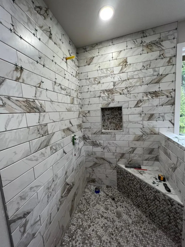 Luxury Bathroom Makeover with 3D Visualization by Austin Dream Remodeling - Photo 2
