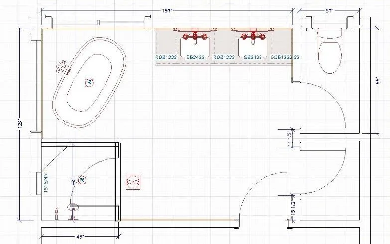Luxury Bathroom Makeover with 3D Visualization by Austin Dream Remodeling - Photo 10