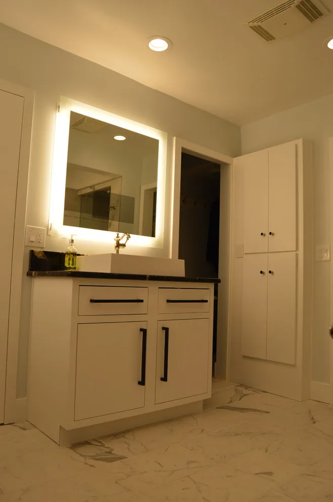 Luxury Bathroom Featuring Steam Shower by Tile KC - Photo 9