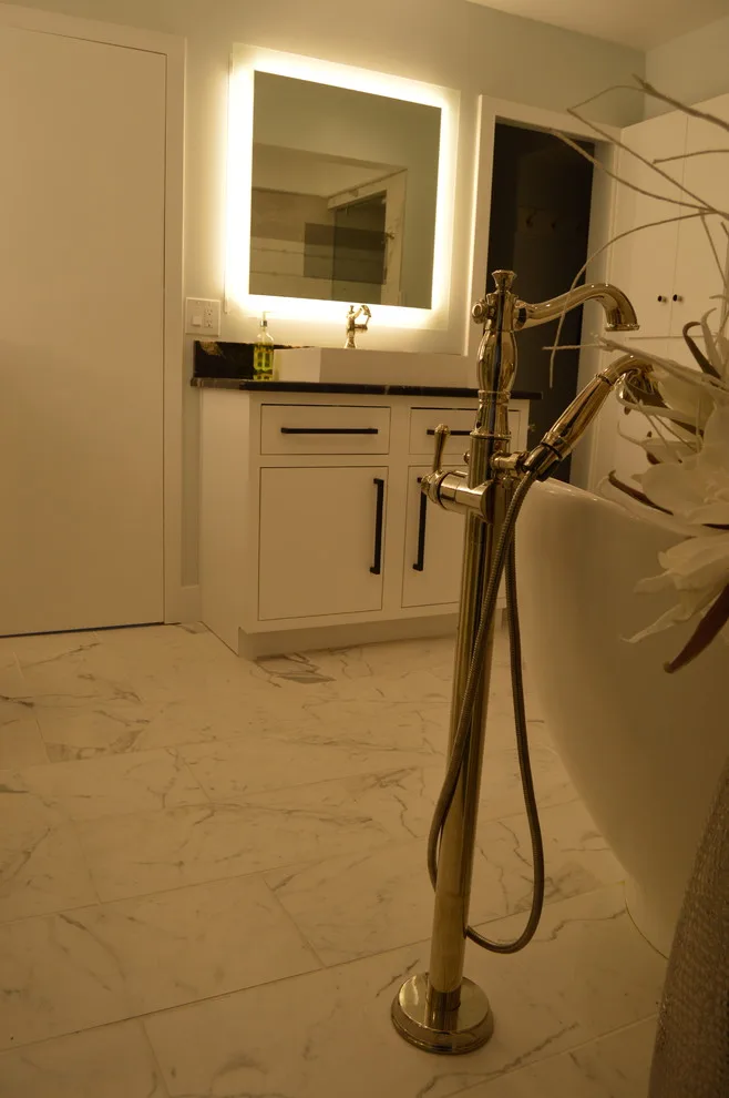 Luxury Bathroom Featuring Steam Shower by Tile KC - Photo 8
