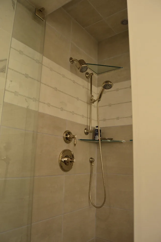 Luxury Bathroom Featuring Steam Shower by Tile KC - Photo 11