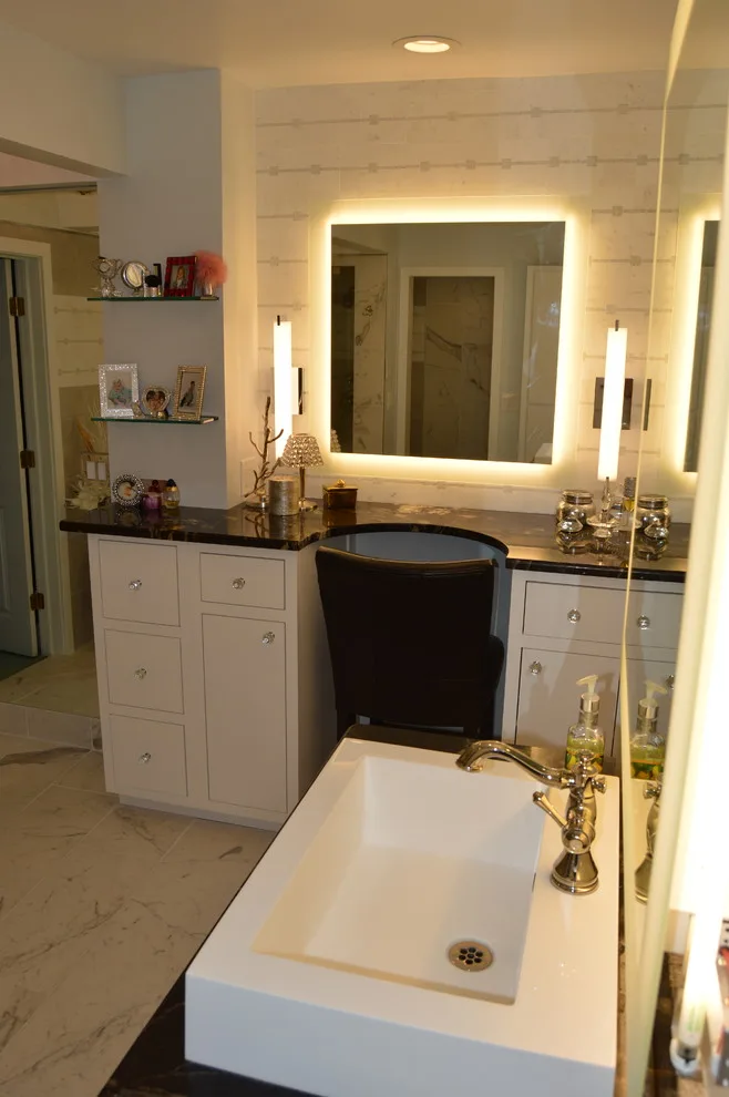 Luxury Bathroom Featuring Steam Shower by Tile KC - Photo 2