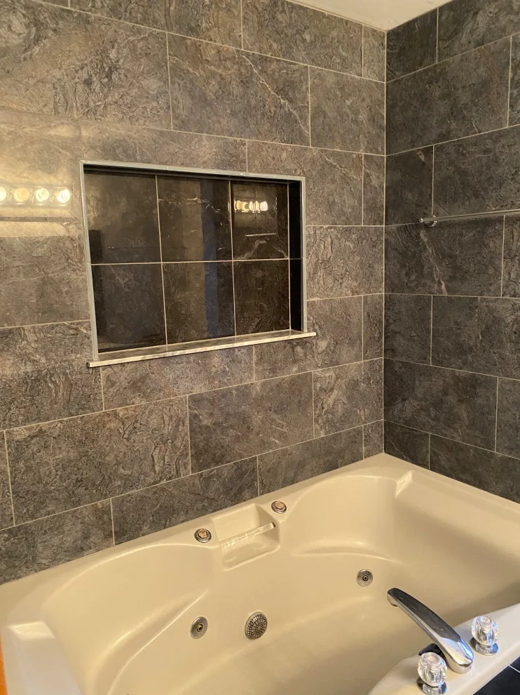 Shower and Jacuzzi Enclosure Masterpiece by Paramount Tile Design - Photo 7