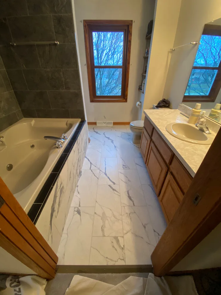 Shower and Jacuzzi Enclosure Masterpiece by Paramount Tile Design - Photo 15