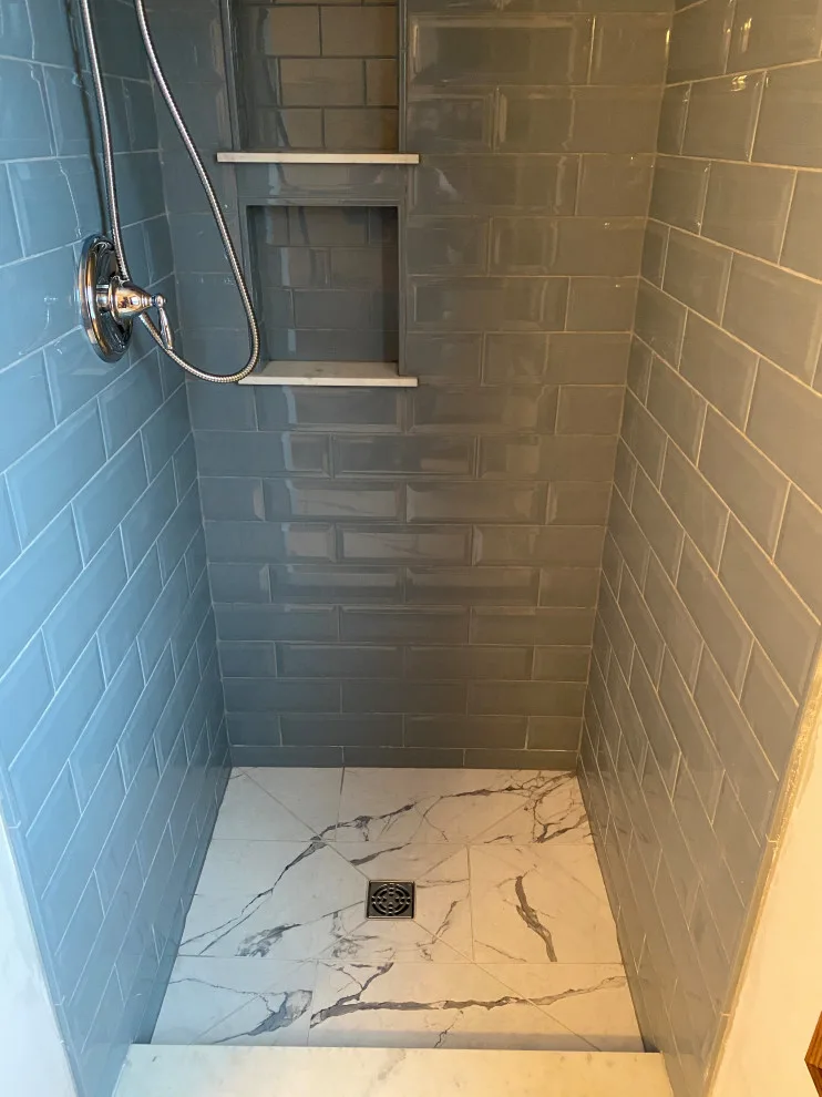 Shower and Jacuzzi Enclosure Masterpiece by Paramount Tile Design - Photo 25