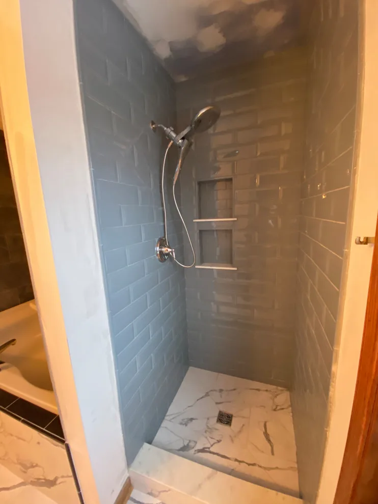 Shower and Jacuzzi Enclosure Masterpiece by Paramount Tile Design - Photo 20