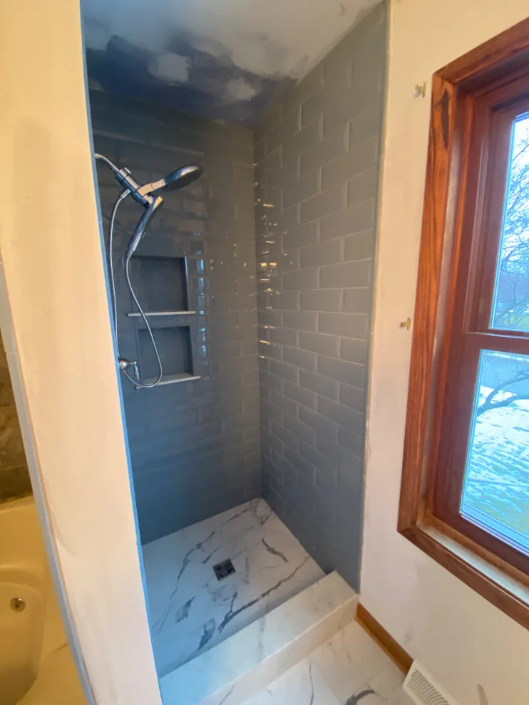 Shower and Jacuzzi Enclosure Masterpiece by Paramount Tile Design - Photo 23