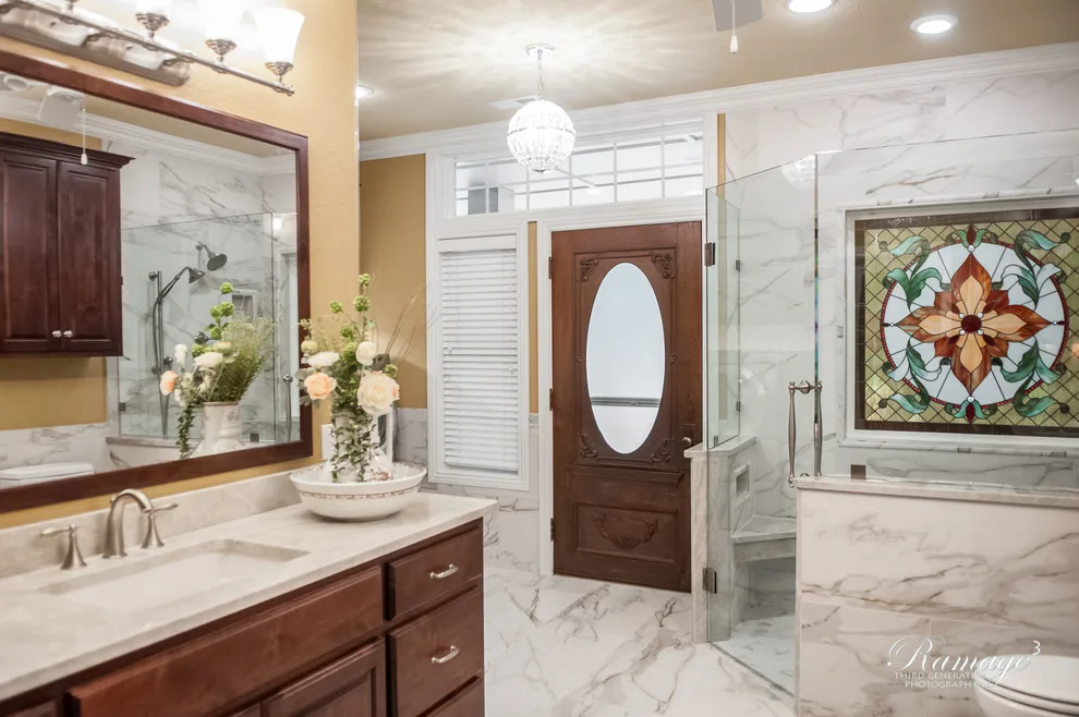Master Bathroom and Laundry Room Renovation by CMI Construction - Photo 2