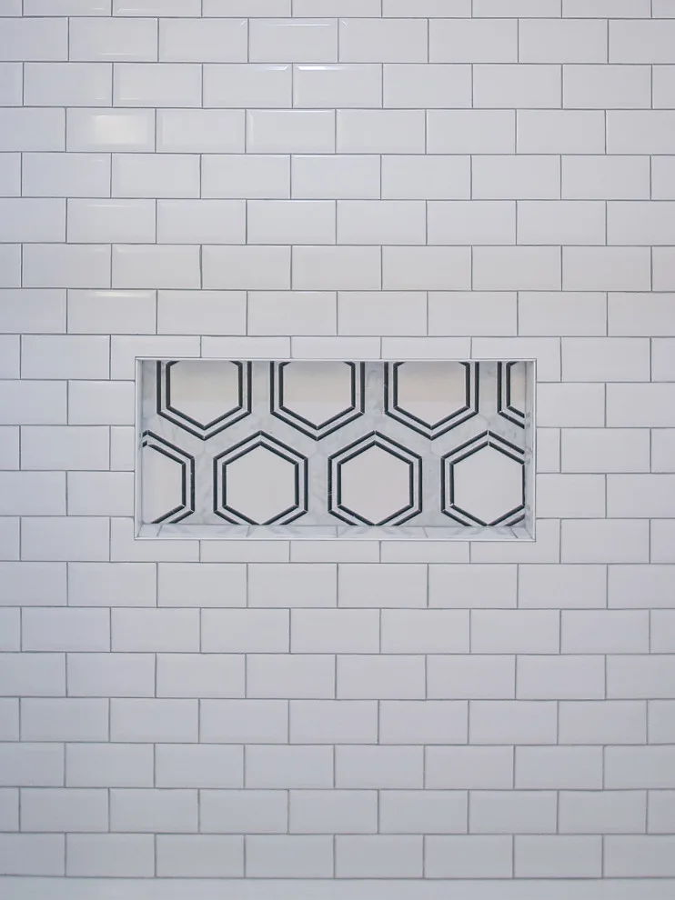 Augustine Way Hall Restroom by DGK Design + Build - Photo 9