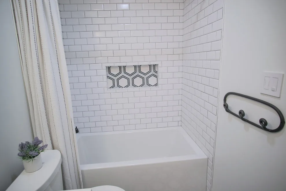 Augustine Way Hall Restroom by DGK Design + Build - Photo 5
