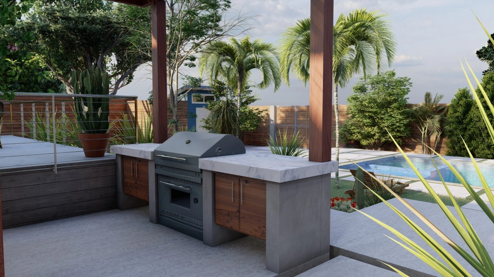 Rancho Santa Fe Full back yard remodel. by BNC Builders INC. - Photo 62