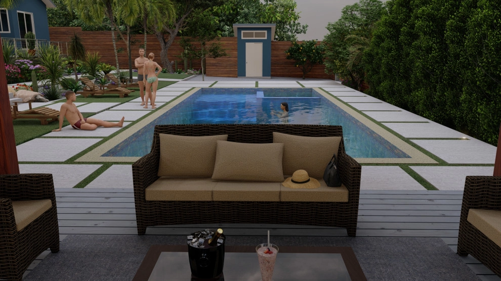 Rancho Santa Fe Full back yard remodel. by BNC Builders INC. - Photo 18